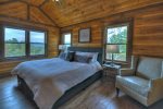 Painted Sunset Lodge - Upper Level Master Suite